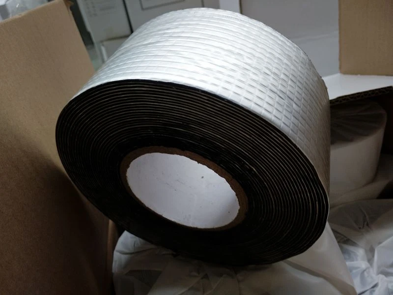Aluminiumfolietejp med baksida av butylgummi